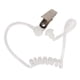 thumbnail image 3 of Surveillance Security Clear Coiled Acoustic Air Tube Earpiece PTT for iPhone Samsung Huawei HTC LG S, 3 of 5