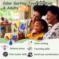 thumbnail image 2 of Juguete sensorial de clasificación de colores GySomer para niños pequeños y adultos, 2 of 6