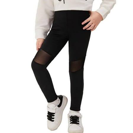 

Plain Regular Black Toddler Girls Leggings (Girl s)