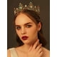 thumbnail image 2 of Corona de reina barroca enjoyada - Coronas y tiaras de boda con diamantes de imitación para mujer, accesorios para el cabello de fiesta de disfraces con piedras preciosas Ormromra  CZMR-XM36, 2 of 7