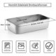 thumbnail image 2 of 2023-loaf Pan, Set Of 2, Stainless Steel Bread Baking Mold, Rectangular Cake Pan Gift_1 Cy, 2 of 5