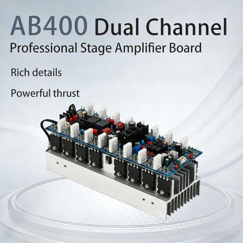 CEORPER 400W+400W Sound Amplifier Board Low Noise Double Channel Digital Power
