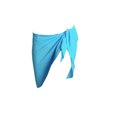 thumbnail image 2 of Eigraketly Sarong Coverups Traje de baño Wrap Traje de baño Protección solar Ropa de gasa con corbata abierta ajustable Traje de baño para Traje de baño azul Eigraketly OD017123-12, 2 of 6
