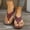 Wine, variant on Viluyesy Women's Flip Flops, Comfortable Open Toe Wide Width Slip-On Casual Beach Footbed Slippers Gray 5.5