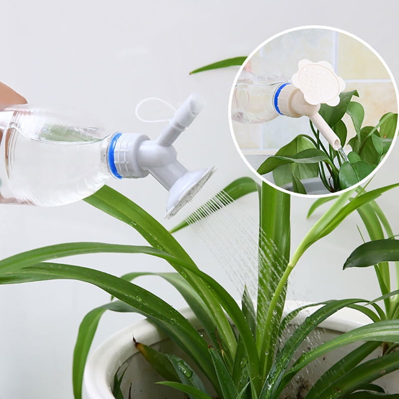2X Plant Waterer Sprinkler Nozzle Garden Home Potted Head Bottle Watering A4R5 