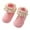 Pink, variant on Baby Girls Cotton Ruffle Lace Floor Socks Newborns Knitted Ankle Socks