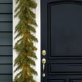 thumbnail image 2 of National Tree Company Artificial Christmas Garland, Green, Tiffany Fir, White Lights, Christmas Collection, 9 Feet, 2 of 5