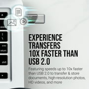 PNY 512 GB USB 3.0 Flash Drive 2.49 x 0.75 x 0.38 Inches