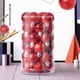 thumbnail image 5 of Fiudx Adornos Navideños, Bolas de Plástico Irresponsables, Adornadas Multicolores para Árbol, Bolas de Purpurina de Gran Tamaño, para Fiestas En Hoteles, Regalo Familiar, Diseño para Fiestas., 5 of 7