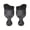 Black, variant on NFTIGB 2Pcs Car Interior Detailing Dust Brush Air Conditioner Vent Crevice Dust Removal Cleaning Tool Soft Bristles Auto Automotive Accessories Yellow 3.94 inches / 10 cm