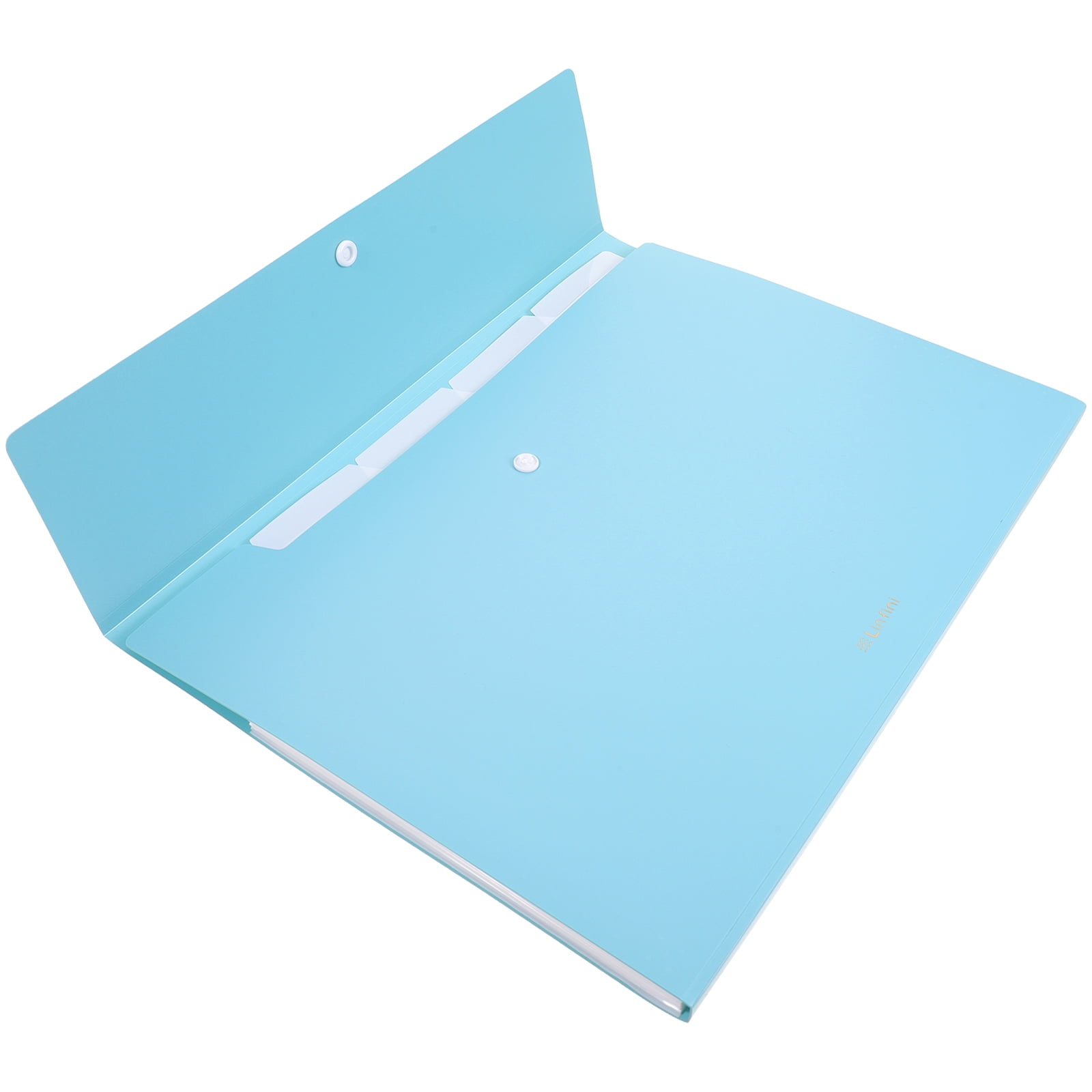 Expanding Folder Paper File Bag Accordion Document File Folder Large Capacity File Box