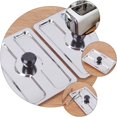 thumbnail image 2 of GFDYREE 8 Pcs Toaster Cover Toasters Electric Bread Maker Stainless Steel Upper Cover Stainless Steel Cover, 2 of 7