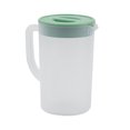 thumbnail image 3 of Jarra de plástico con tapa, gran capacidad, resistente a altas temperaturas, jarra de agua fría para jugo, té, matcha verde, 3 of 15