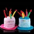 thumbnail image 2 of Accesorio de fiesta unisex para adultos para celebraciones festivas Tocado con forma de tarta de feliz cumpleaños, 2 of 4