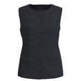 thumbnail image 1 of GEORGE G BLUSA SM TEXTURA BOTONES LISA NEGRA, 1 of 4
