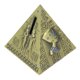 thumbnail image 2 of Egyptian Pyramid Model Green Bronze Large Retro Classic Exquisite Decorative Handicraft Ornament, 2 of 5