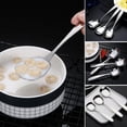 thumbnail image 1 of Cagogo 3Pcs Stainless Steel Spoon, Square Flat Bottom Dessert Spoon Rice Spoon, CreativeKidsSpoon for Soup Congee, 410 Stainless Steel Mirror Polished Spoon for Home Kitchen Dining, 1 of 7