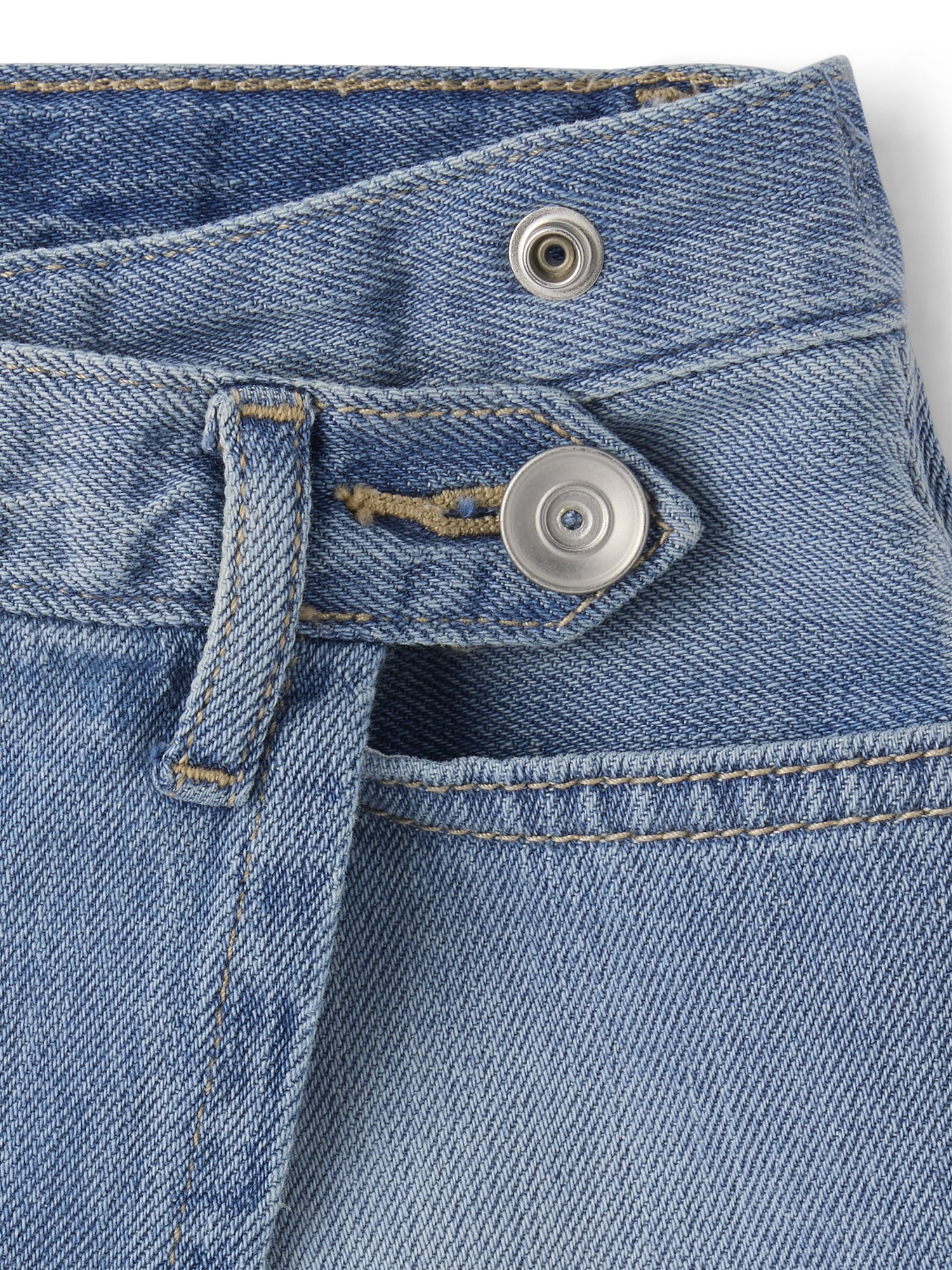 The Children's Place Girls Pull On Faux Wrap Denim Skort, Sizes 4-16