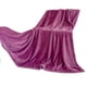 thumbnail image 2 of Manta para sofá, 150 x 200 cm, súper suave, cálida, lisa, de forro polar, para sofá, ropa de cama, 2 of 6