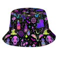 thumbnail image 1 of Sombrero de pescador Retro de los años 80 y 90 para hombre y mujer, gorra plegable para el sol, accesorios para fiesta Rave, sombrero de pescador, 1 of 5