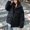 Black, variant on Brondbend Womens Winter Coats with Hood Jackets for Women Long Sleeve Full Zipper Solid Coat Pocket Button Thick Top Warm Loose Fall Winter Versatile Party Warm Outerwear,Beige