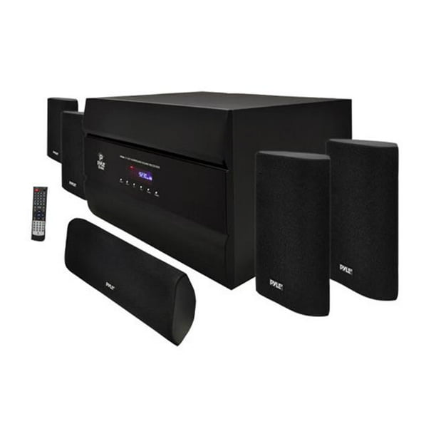 400Watt 5.1 Channel Home Theater System with AMFM Tuner CD DVD & MP3
