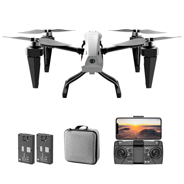RC Control remoto 2 baterías 2.4G Avión 100 m Mini avión para niños (8K) Blanco