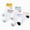 B, variant on Cdudpw Women's Funny Colorful Novelty Pattern Cotton Crew Socks Funky Gifts for Mum 5 Pairs(C,One Size)