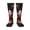 2 Black-1, variant on Knee High Socks for Women Coat Of Arms Of The Dominican Republic Long Tube Sock Uniform Socks