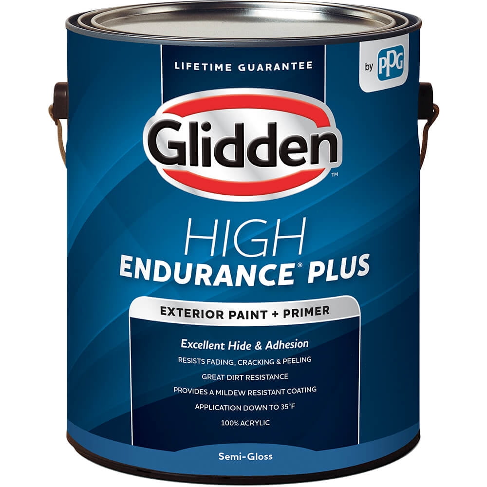 Glidden High Endurance Plus SemiGloss Exterior Paint