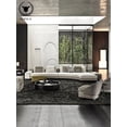 thumbnail image 4 of High-end Fabric Sofa Simple Modern Italian Corner Curved Living Room  Combination Set Nordic Style Furniture My Lux Decor Round, 4 of 10