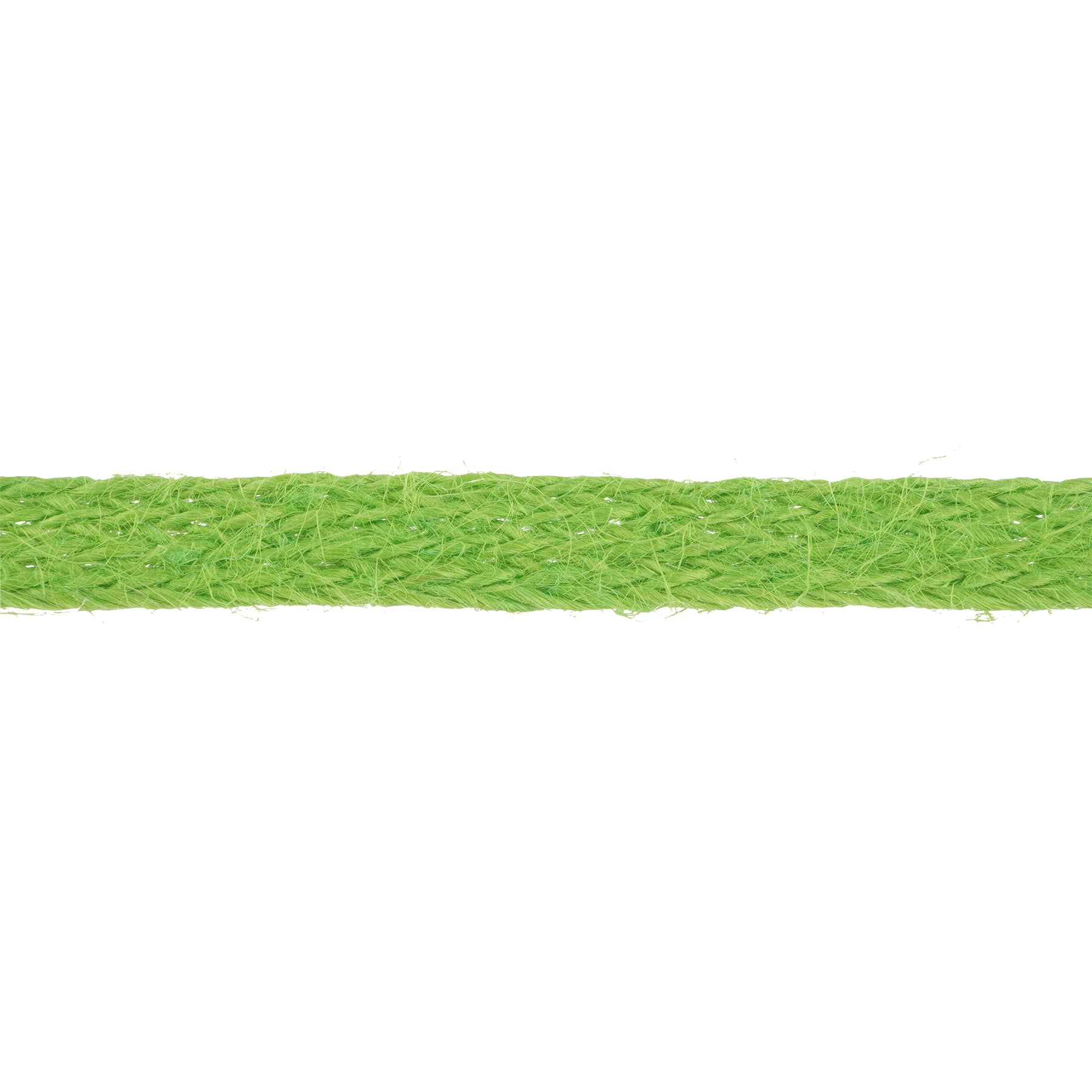 Celebrate It 7/16" x 7yd. Emerald Jute Ribbon - Braided, Non-Wired, Ideal for Gift Wrapping, Baskets & Rustic Decor, 12 Pack