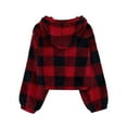 thumbnail image 5 of Hoodies for Girls Youth Long Sleeve Oversized Hooded Sweatshirts Cute Trendy Plain Preppy Pullover Tops Fall Clothes,6-12 Months 12-24 Months 2t 3t 4t 5t 6t 7t 8t 9t Children Wine 13-14 Years, 5 of 7