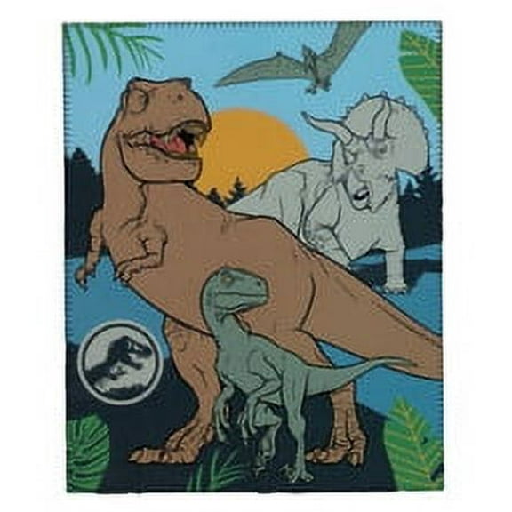 Jurassic World Fleece Throw, 40"x 50"