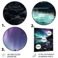 thumbnail image 3 of Designart "Spectacular Aurora Borealis Display III" Landscape & Nature Metal Wall Art, 3 of 5