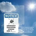 thumbnail image 6 of (2 Pack) Emergency Evacuation Sign, 6 of 7
