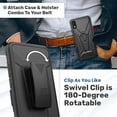 thumbnail image 6 of Samsung Galaxy A13 5G Dual-Layer Holster Case Kickstand, 6 of 6