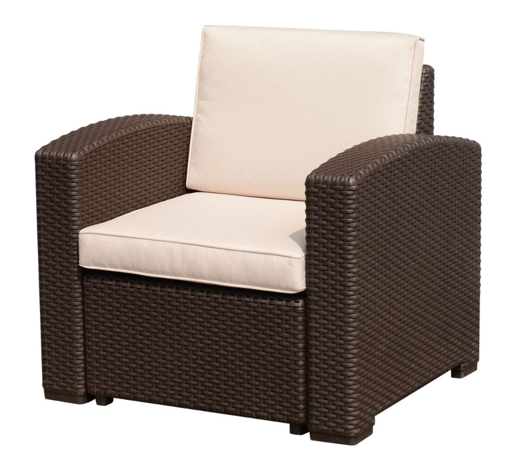 Outsunny Rattan Style Resin Wicker Outdoor Furniture (Chair) by Outsunny