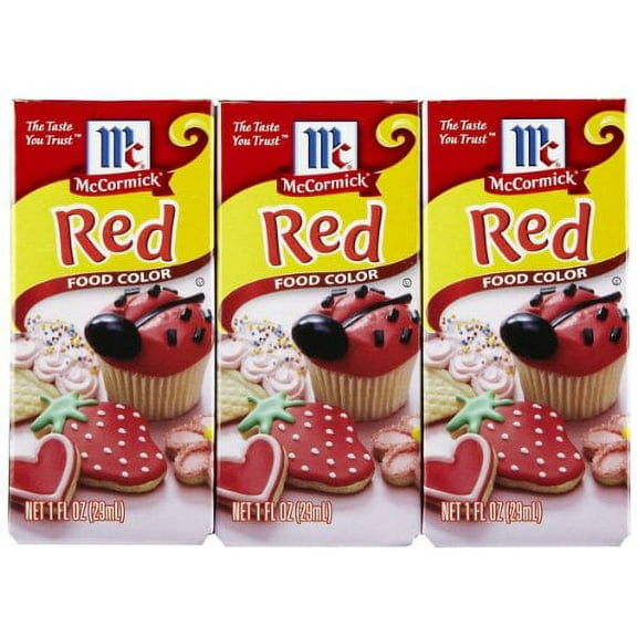 McCormick Red Food Color (Pack of 3)