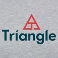 thumbnail image 3 of CafePress - Triangle Logo Long Sleeve T Shirt - Womens Baseball Tee, 3 of 4