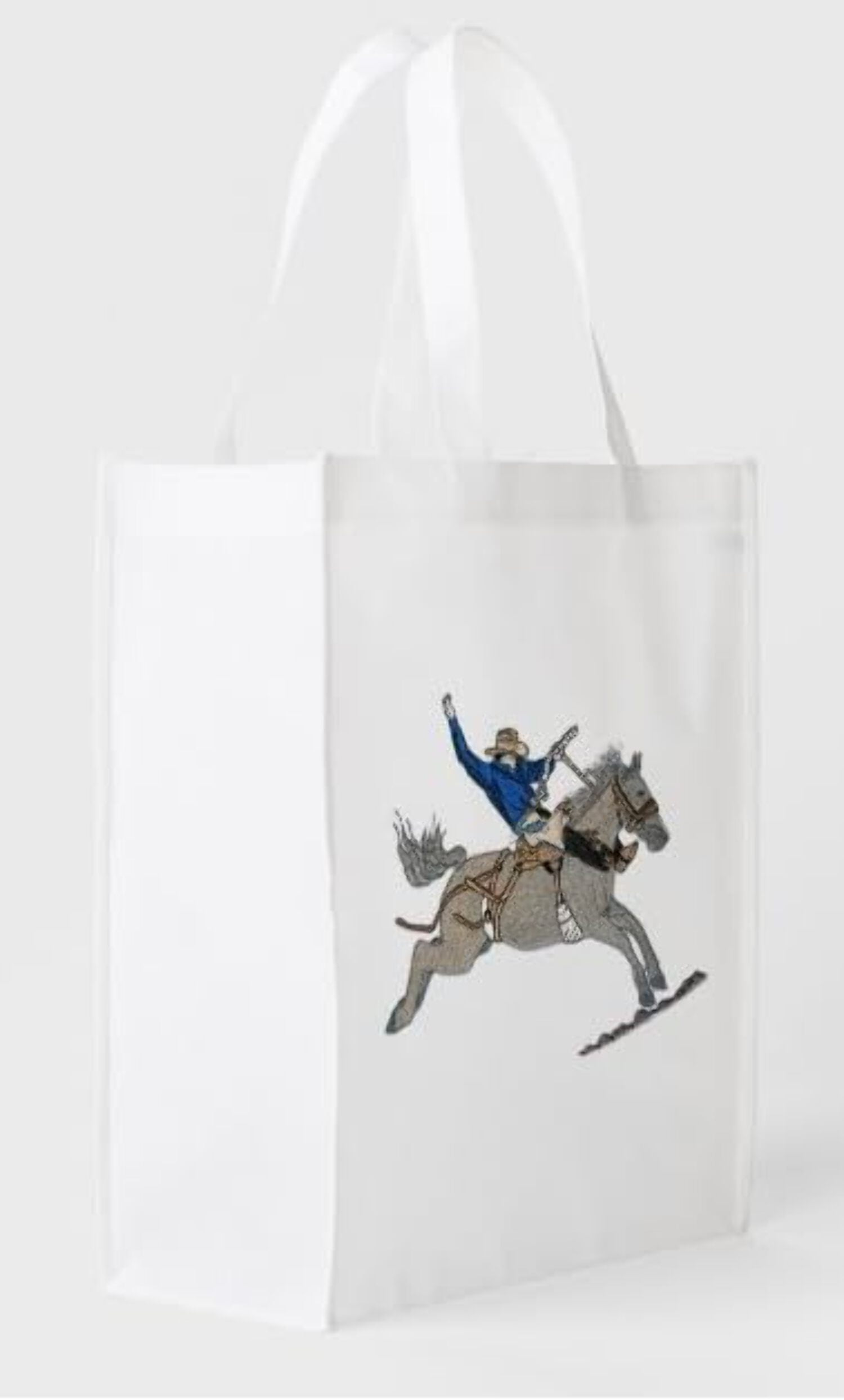 Custom and Unique Spirit of Stallions [Saddle Bronco ] [Custom and Unique] Embroidered Iron on/Sew patch [8.5" 8.5"]