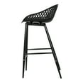 thumbnail image 3 of MOE'S Home Tabouret de Comptoir Extérieur PIAZZA Noir-M2, 3 of 5