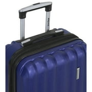 Dejuno Camden Hardside 3-Piece Expandable Spinner Luggage Set - Navy (20, 24 and 28)