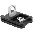 thumbnail image 1 of QR-60 Quick Release Plate, Camera Tripod Plate 1/4" Screw Mount with Strap Buckle for Arca-Swiss Ball Head Tripod, 1 of 5