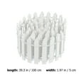thumbnail image 2 of Fence Garden Picket Miniwood White Crafts Diy Decoration Outdoor Roll Decorative, 2 of 6