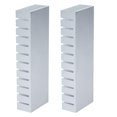 thumbnail image 1 of Heatsink Module, 2Pcs Aluminum Heatsink Cooler 120mmx40mmx20mm Mini Anodized  For Transistor For Motherboard Without Adhesive, 1 of 8