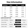 thumbnail image 4 of Mens Swim Trunks Men's Casual Beach Board Shorts Sports Quick-Dry Swim Trunks with Drawstring Elastic Waist Summer Surfing Bathing Suit Crop Pants for Pool Vacation Light Blue L, 4 of 5