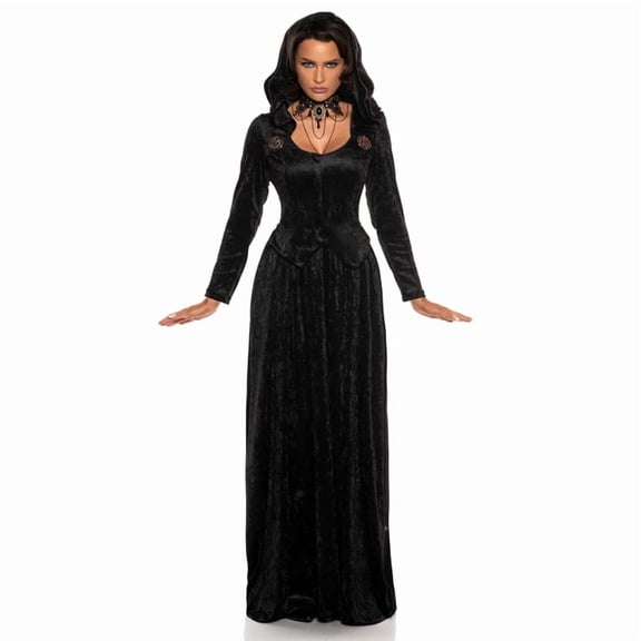 UNDERWRAPS Women's Evil Mistress Costume - Evil Queen Cosplay Costume, Renaissance Costumes, Womens Dresses, Wicked Queen Halloween Costume