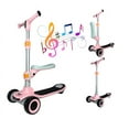 thumbnail image 1 of Wadan Kick Scooter with Removable Seat and Adjustable Height – Front & Rear Lights, Music, and Light-Up Wheels for Ages 3–8, 1 of 7