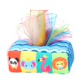 thumbnail image 1 of Caja de pañuelos Juguete para tirar Caja de pañuelos sensoriales Juguete, Juguete para bebés, Tejidos de tracción ocupados de alto contraste Tejido CUTICAT juego sensorial, 1 of 8